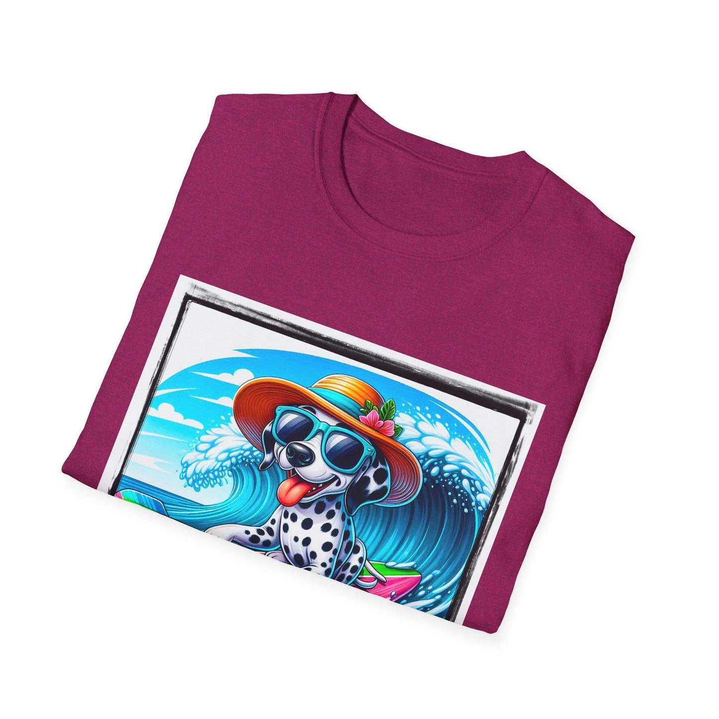 Dalmatian beach day t shirt