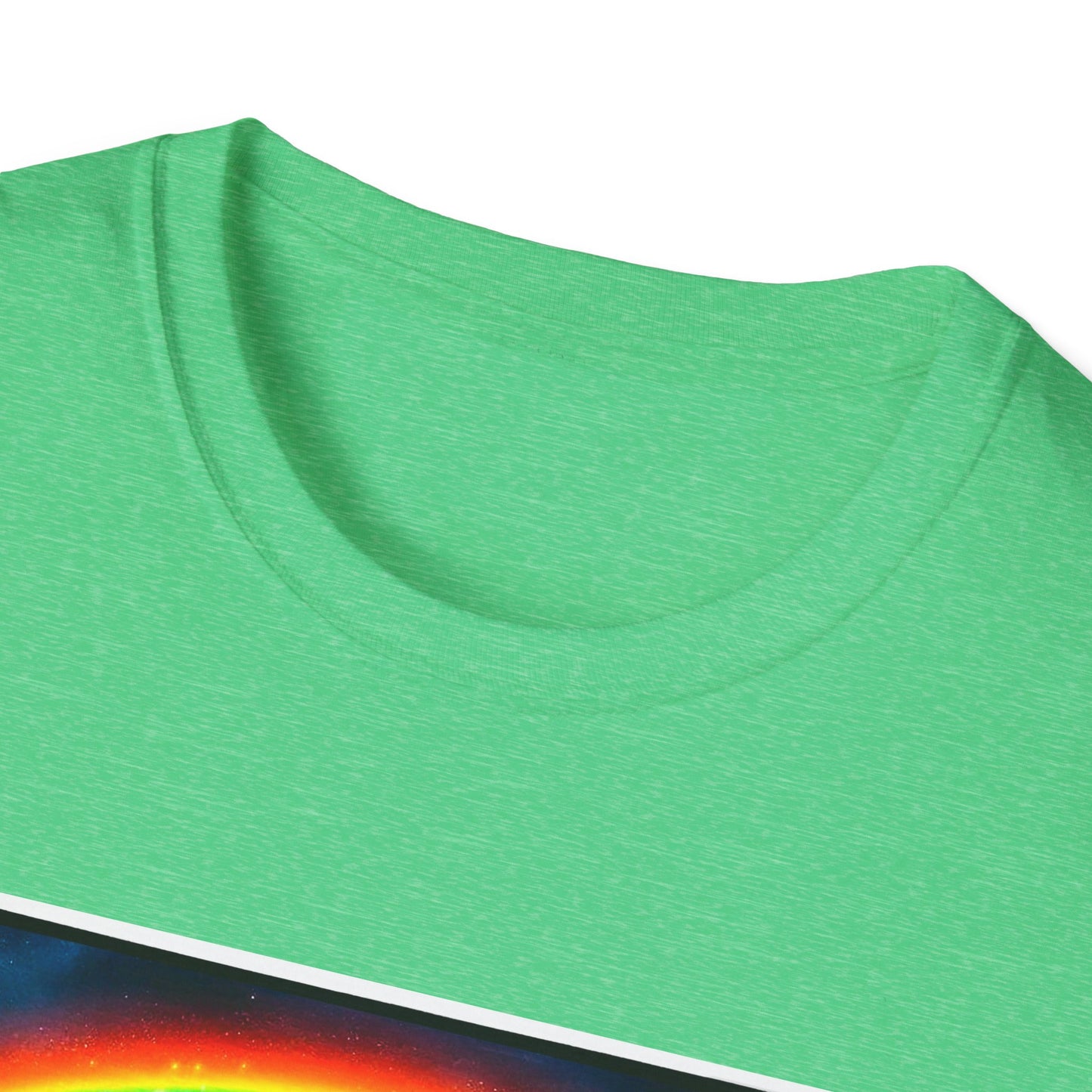 Cavalier King Charles Spaniel Rainbow Bridge TShirt T-Shirt Printify