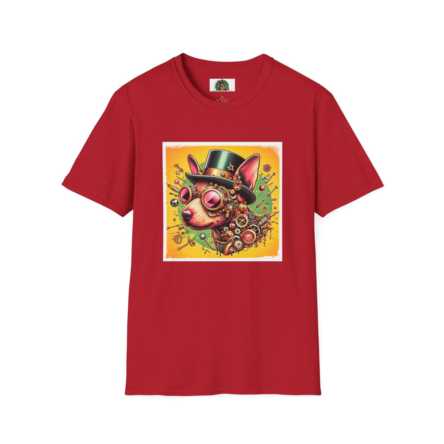 Min Pin T-Shirt steampunk cutie T-Shirt Printify S Cherry Red