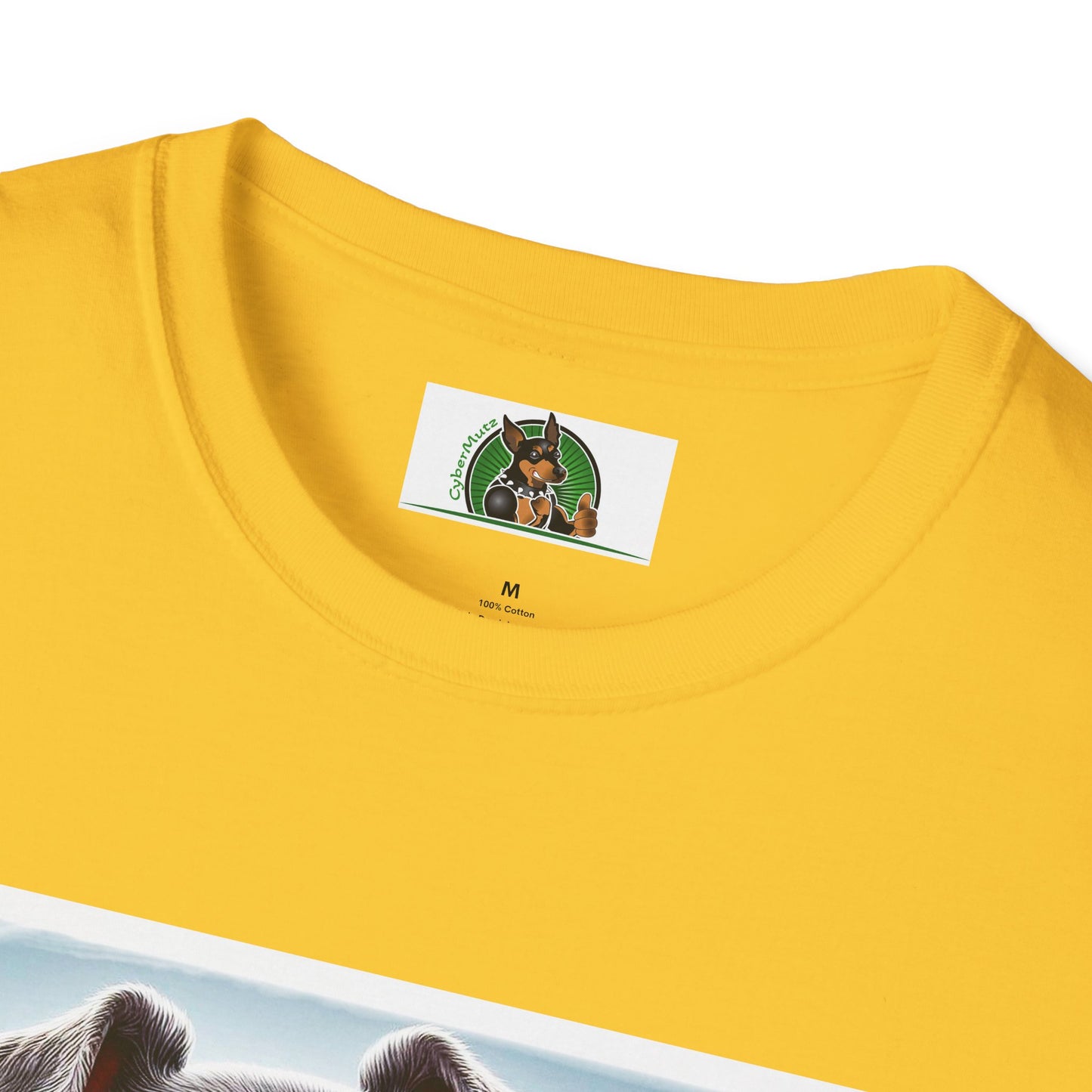 Miniature Schnauzer surfer dude shirt