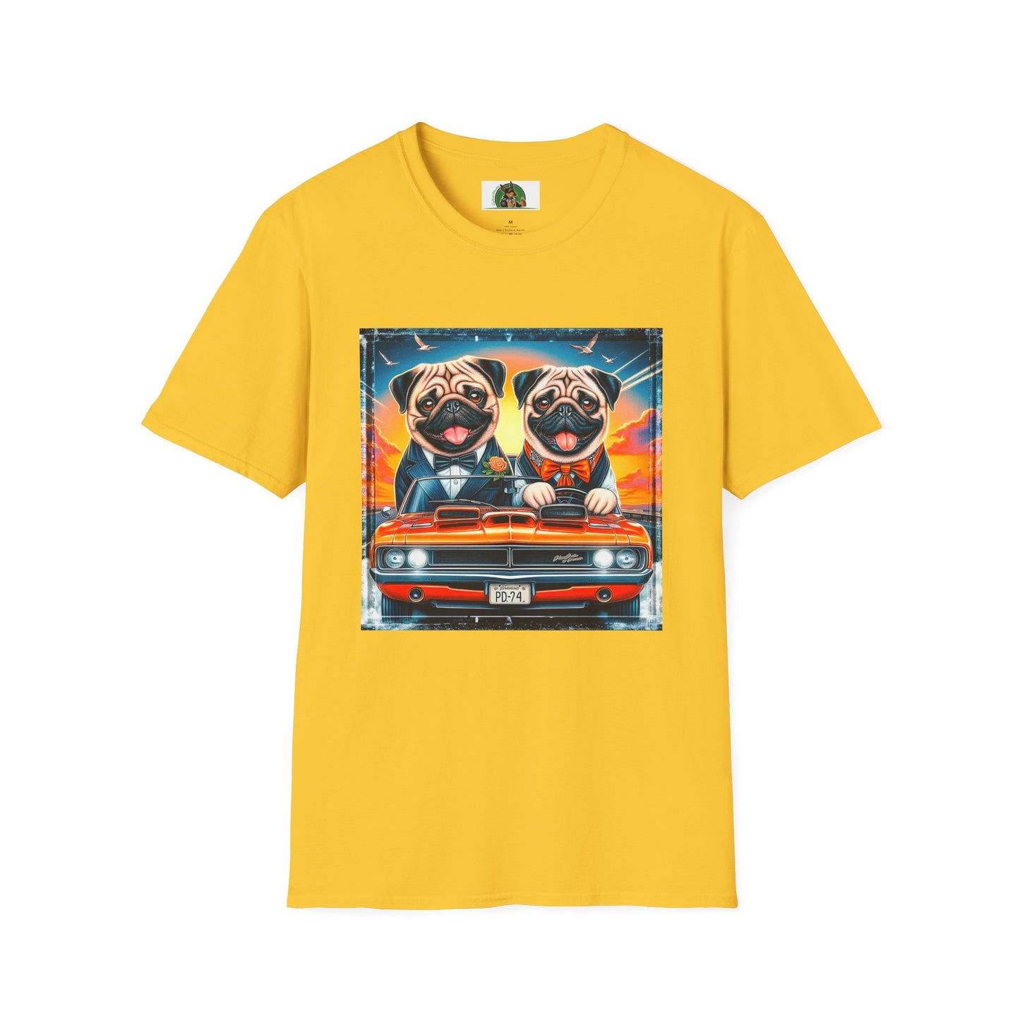 Wacky Pugs T-Shirt Printify S Daisy