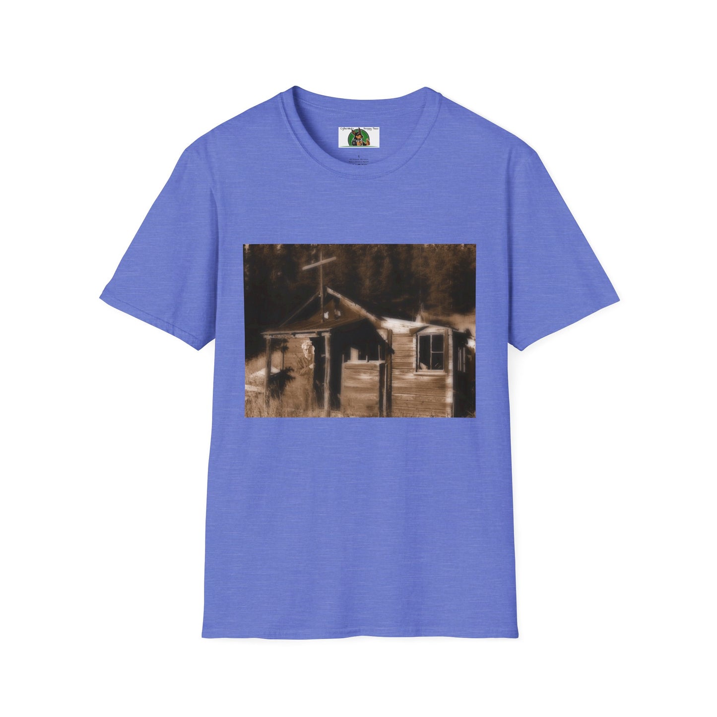 Mis·cel·la·ne·ous Ghost T-Shirt Printify S Heather Royal