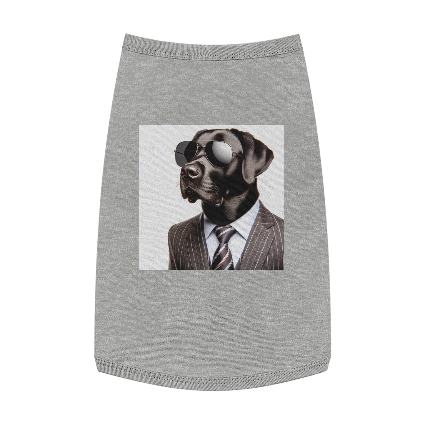 Labrador Retriever serious professional shirt Pets Printify L Heather