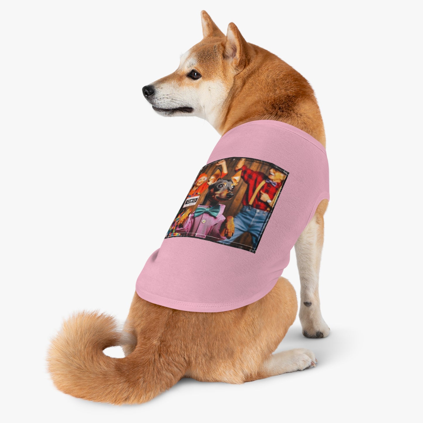 Min Pin Tank Tops party animal