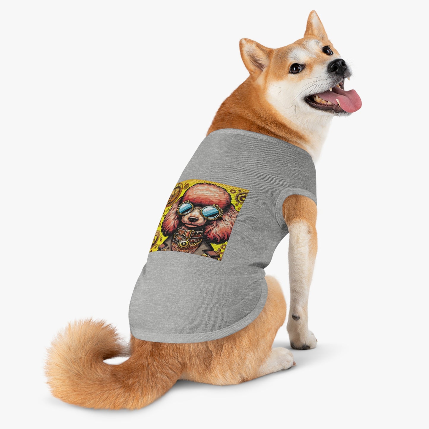 Pet Tank Top Poodle Pets Printify