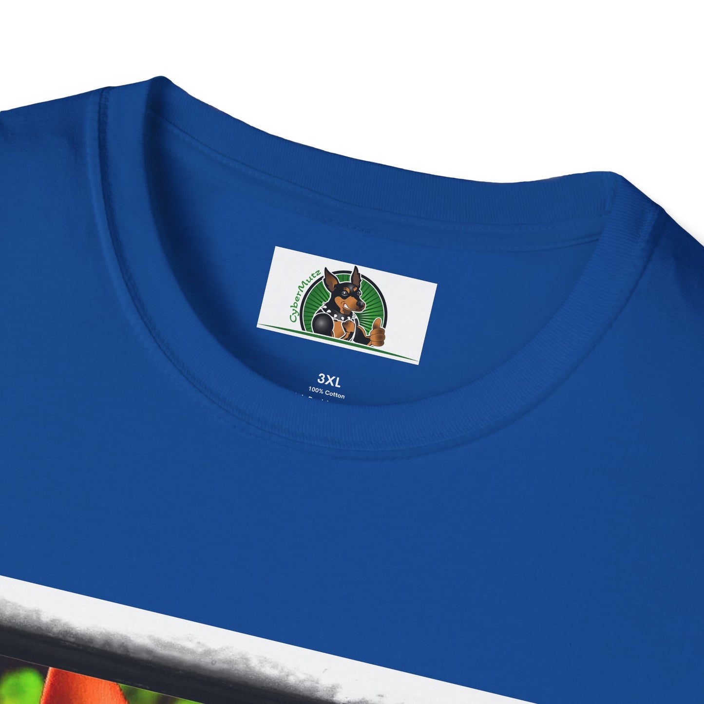 Min Pin T-Shirt 70s hippie T-Shirt Printify