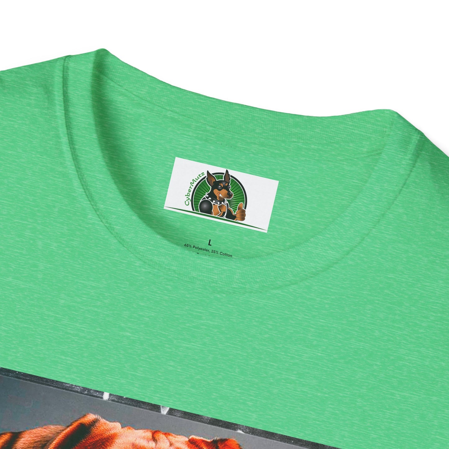 Boxer Dog Wearing Suit TShirt T-Shirt Printify
