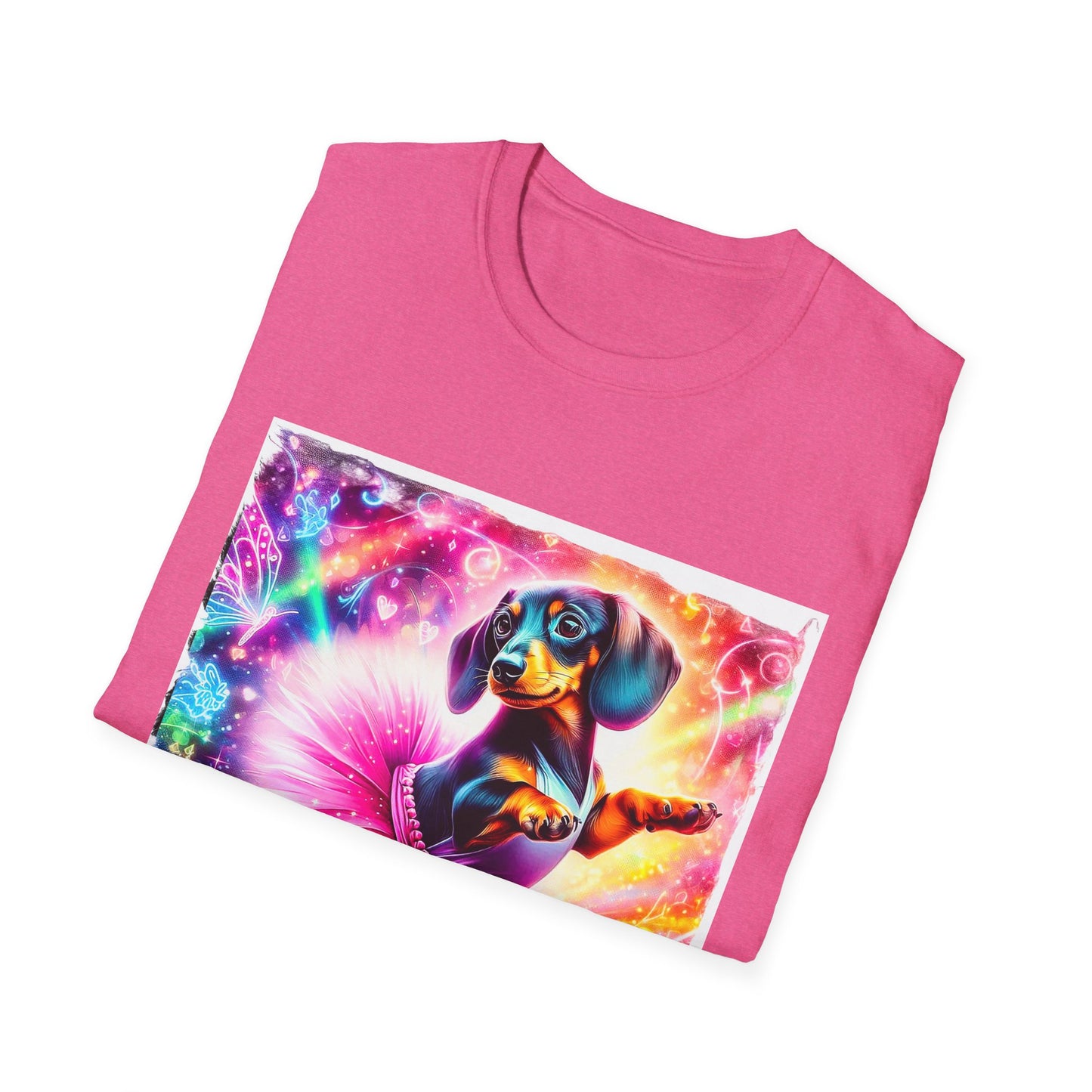 Dachshund pretty ballerina t shirt