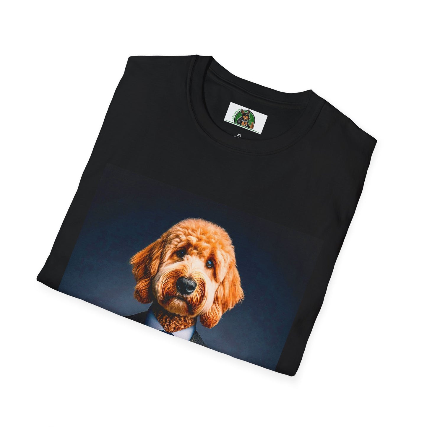 Golden Doodle professional businessman T-Shirt Printify