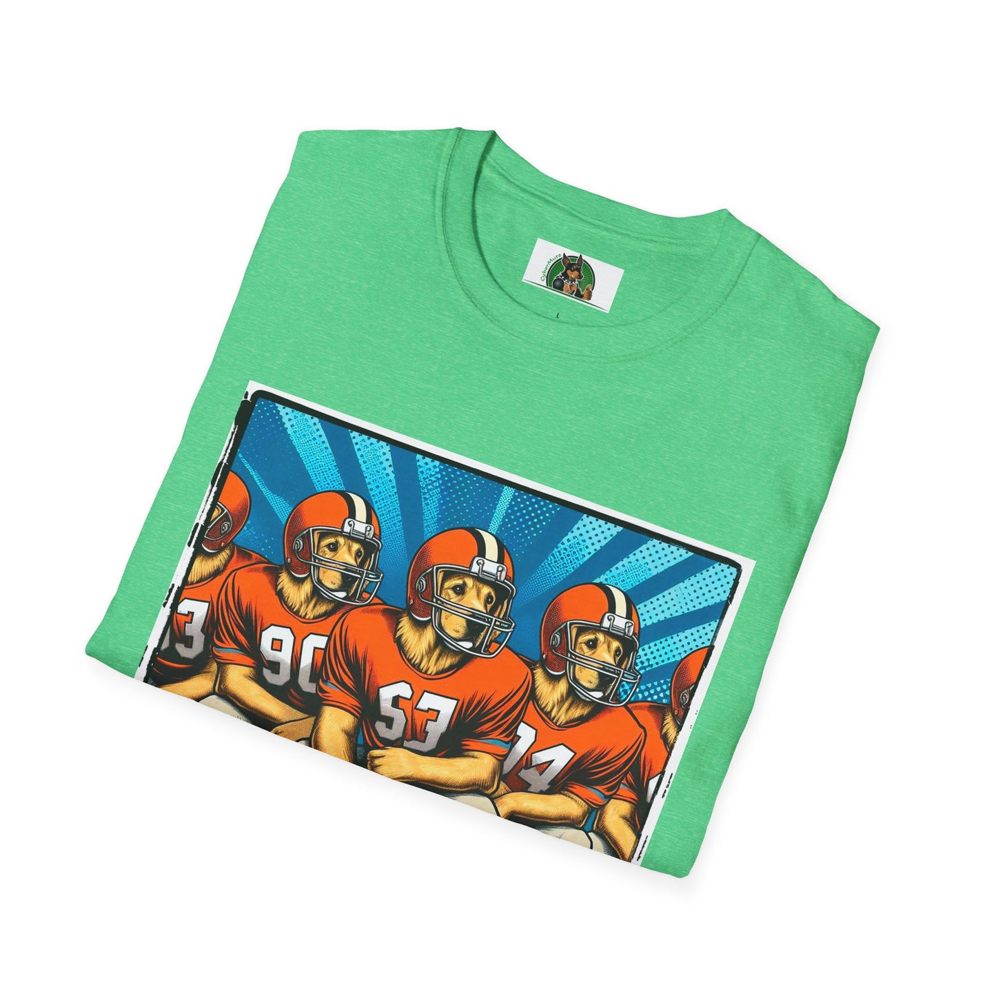 Golden Retriever football sports team shirt