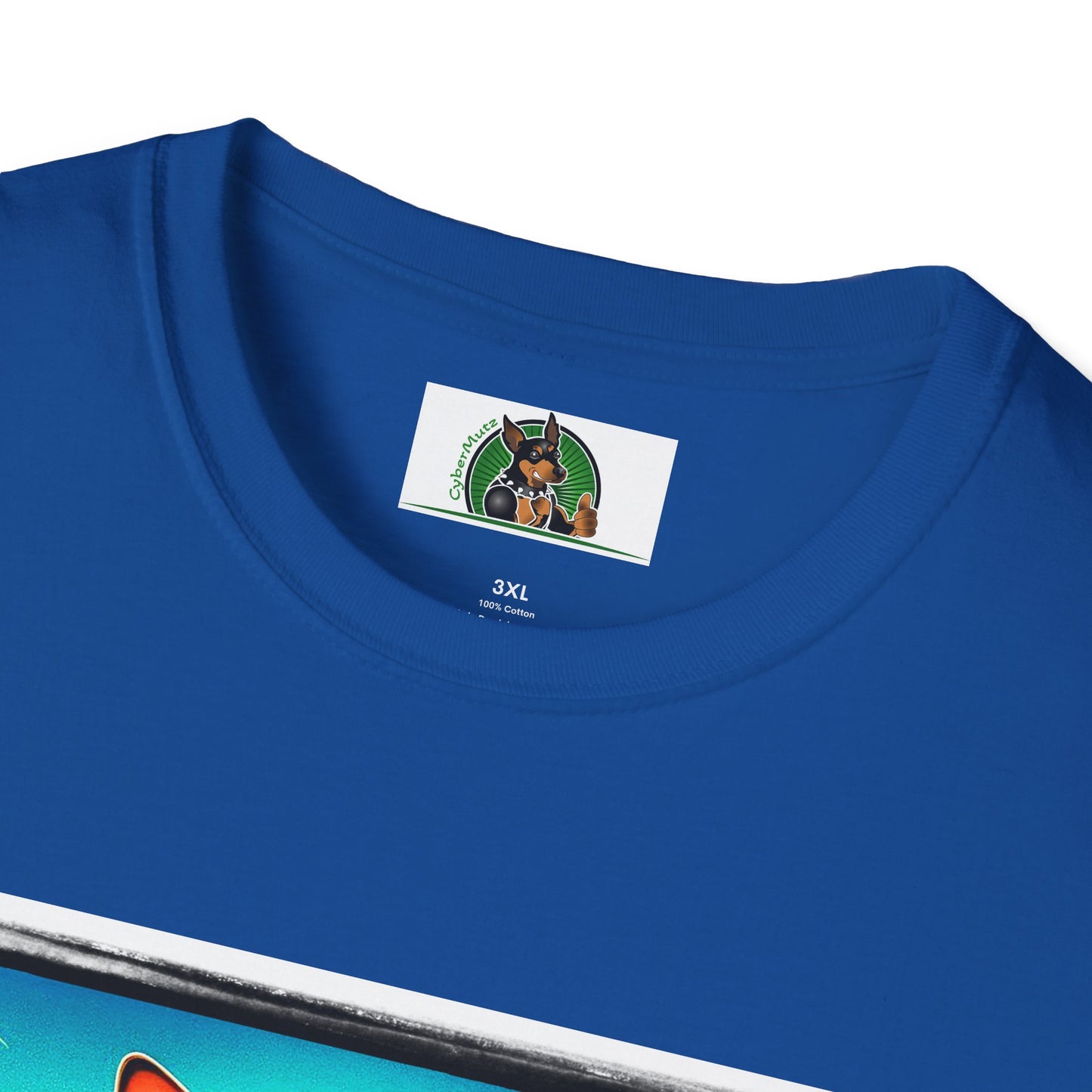 Min Pin T-Shirt Hawaiian surfing T-Shirt Printify