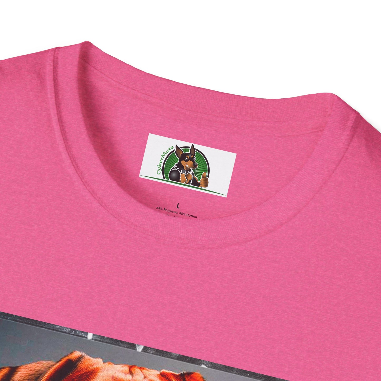 Boxer Dog Wearing Suit TShirt T-Shirt Printify