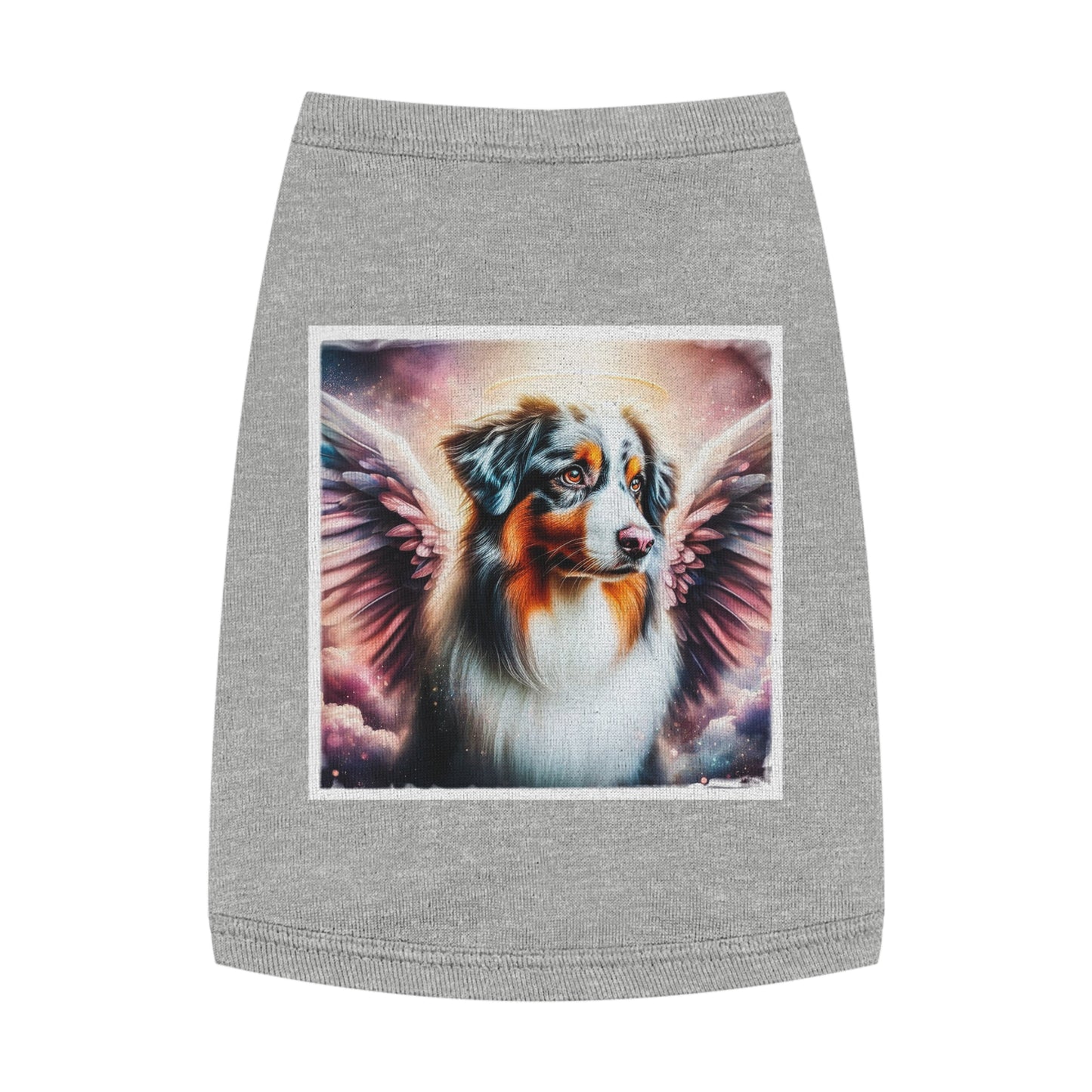 Pet Tank Top Australian Shepherd Pets Printify M Heather