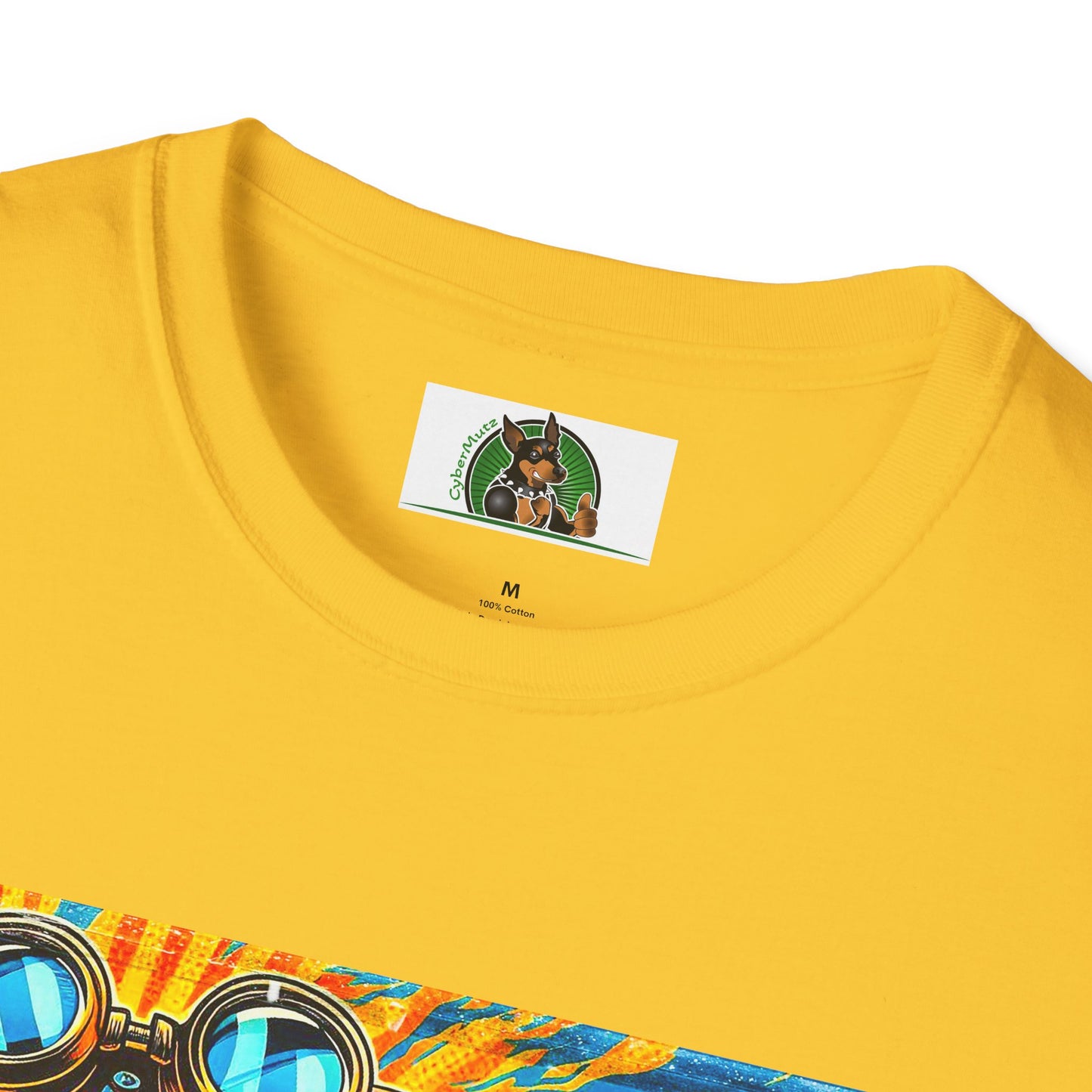 Pit Bull colorful steam punk shirt