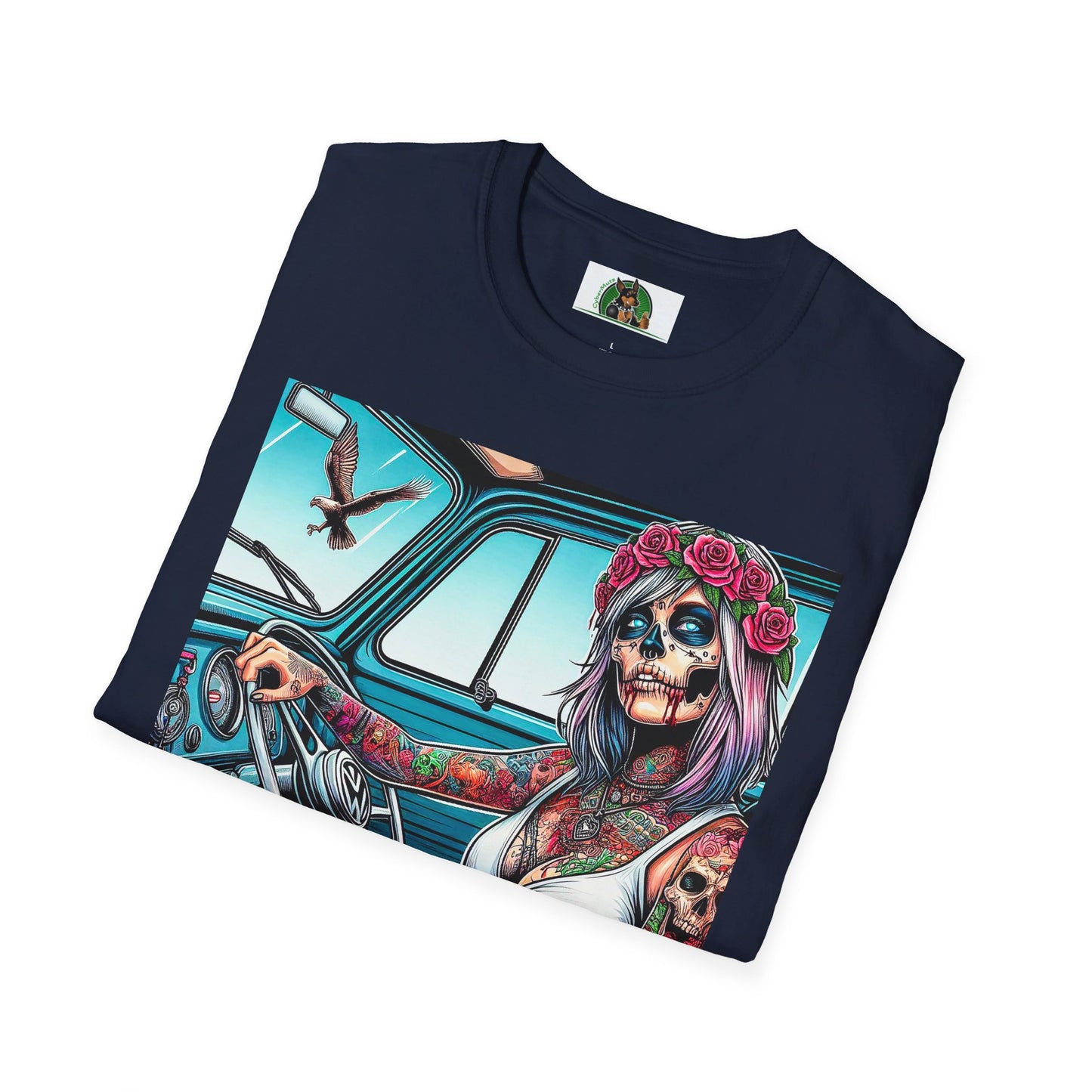 Zombie Girl T-Shirt Printify