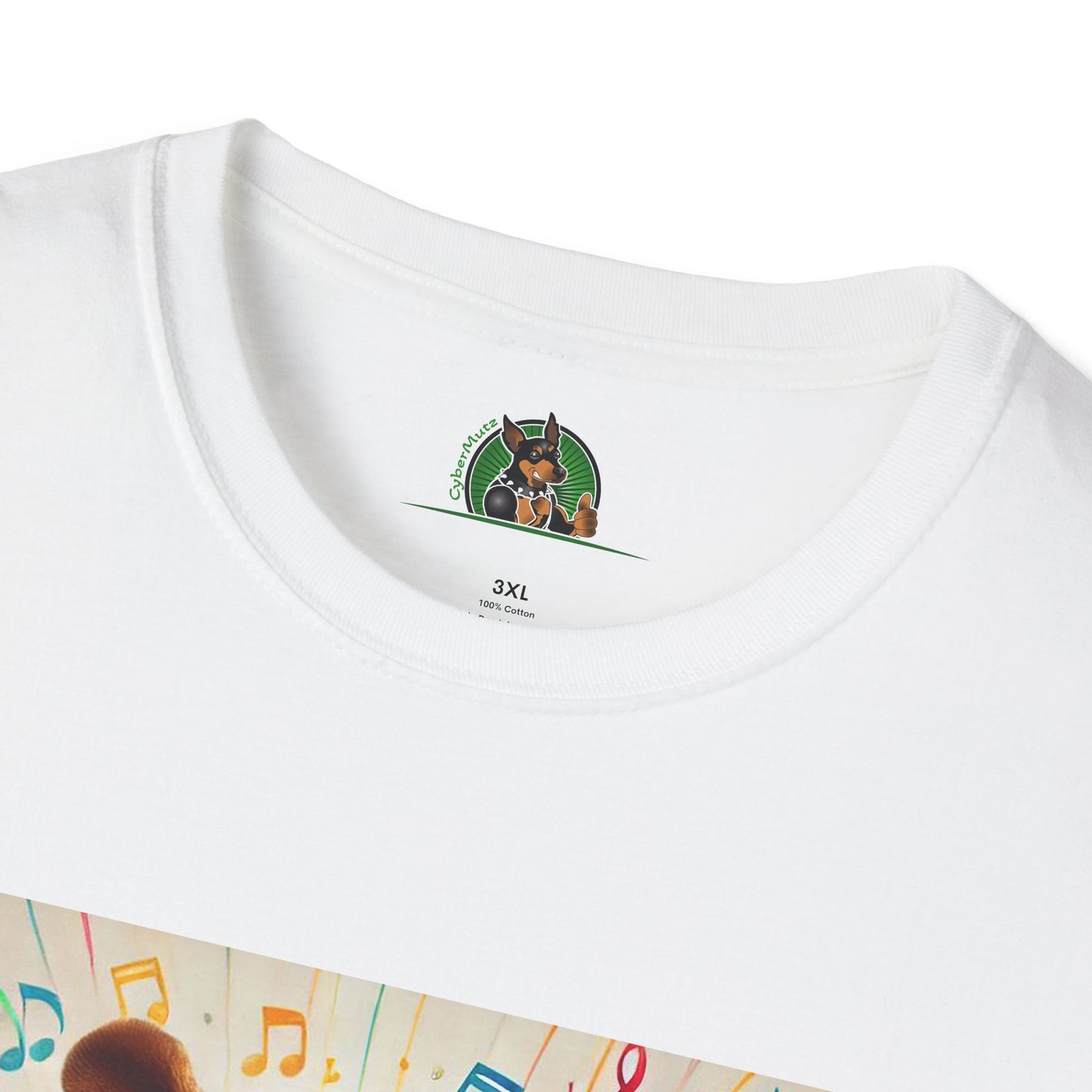 Beagle Dancing T-Shirt - Unisex Softstyle Tee T-Shirt Printify