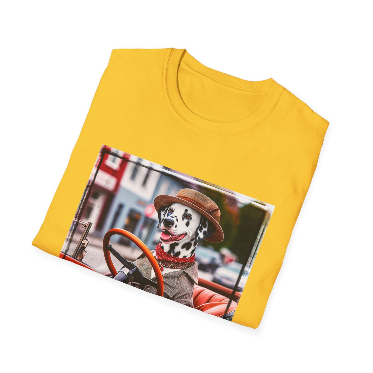 Dalmatian driving and cruising t shirt