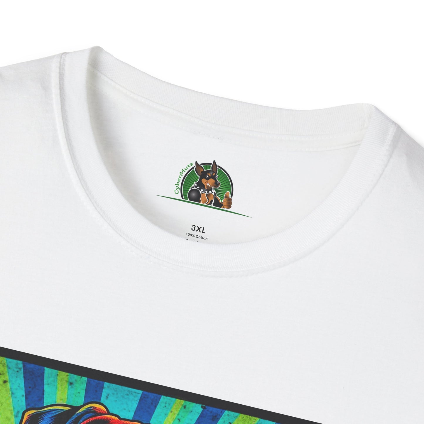 Boxer Muscle Dog T-Shirt Printify