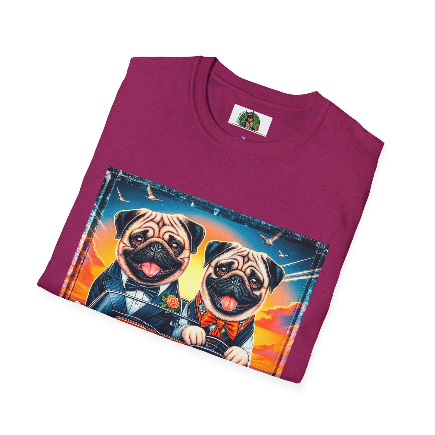 Wacky Pugs T-Shirt Printify