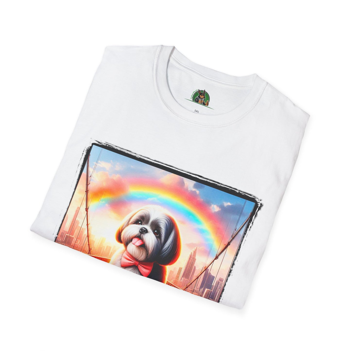 Shih Tzu rainbow shirt T-Shirt Printify