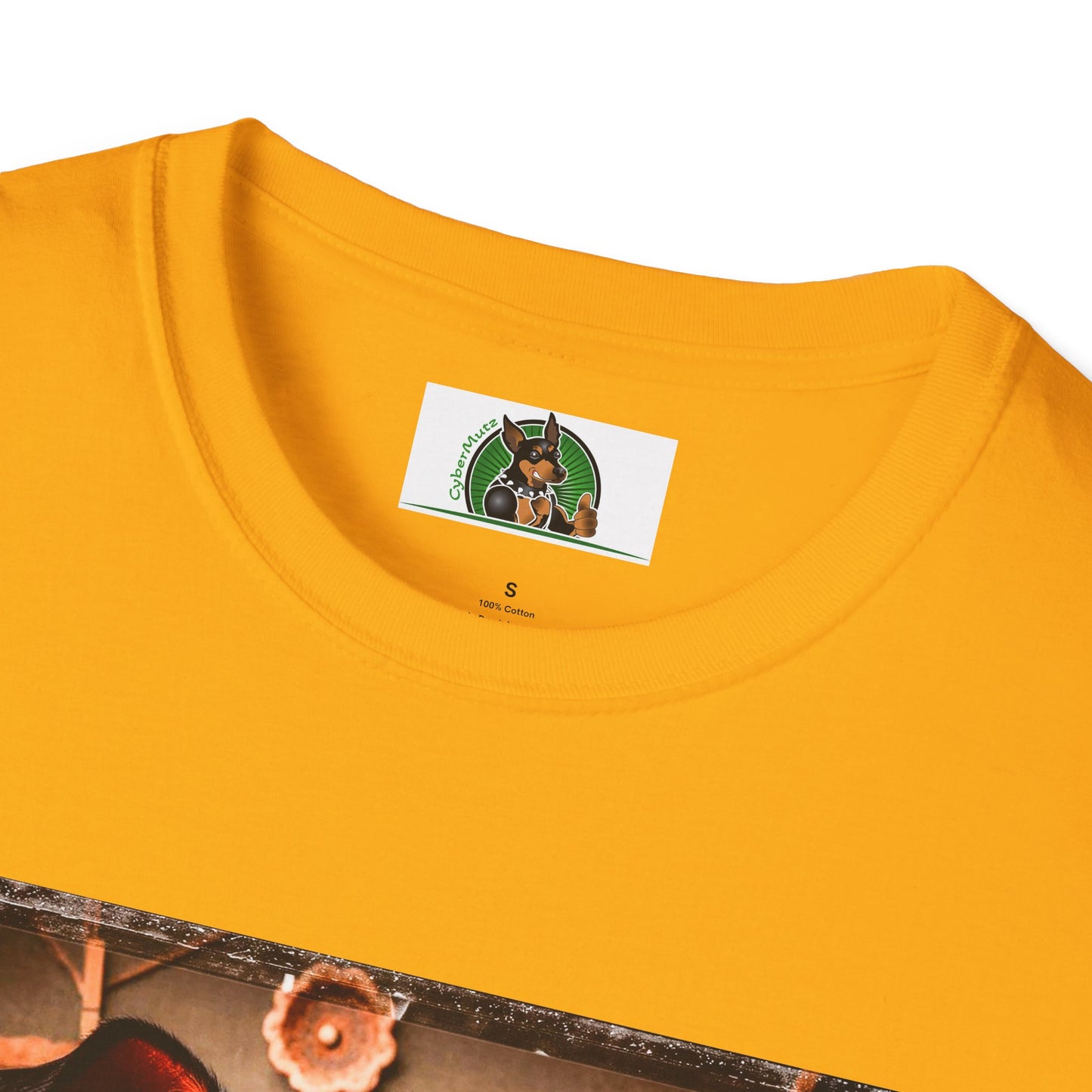 Min Pin T-Shirt hippie dude