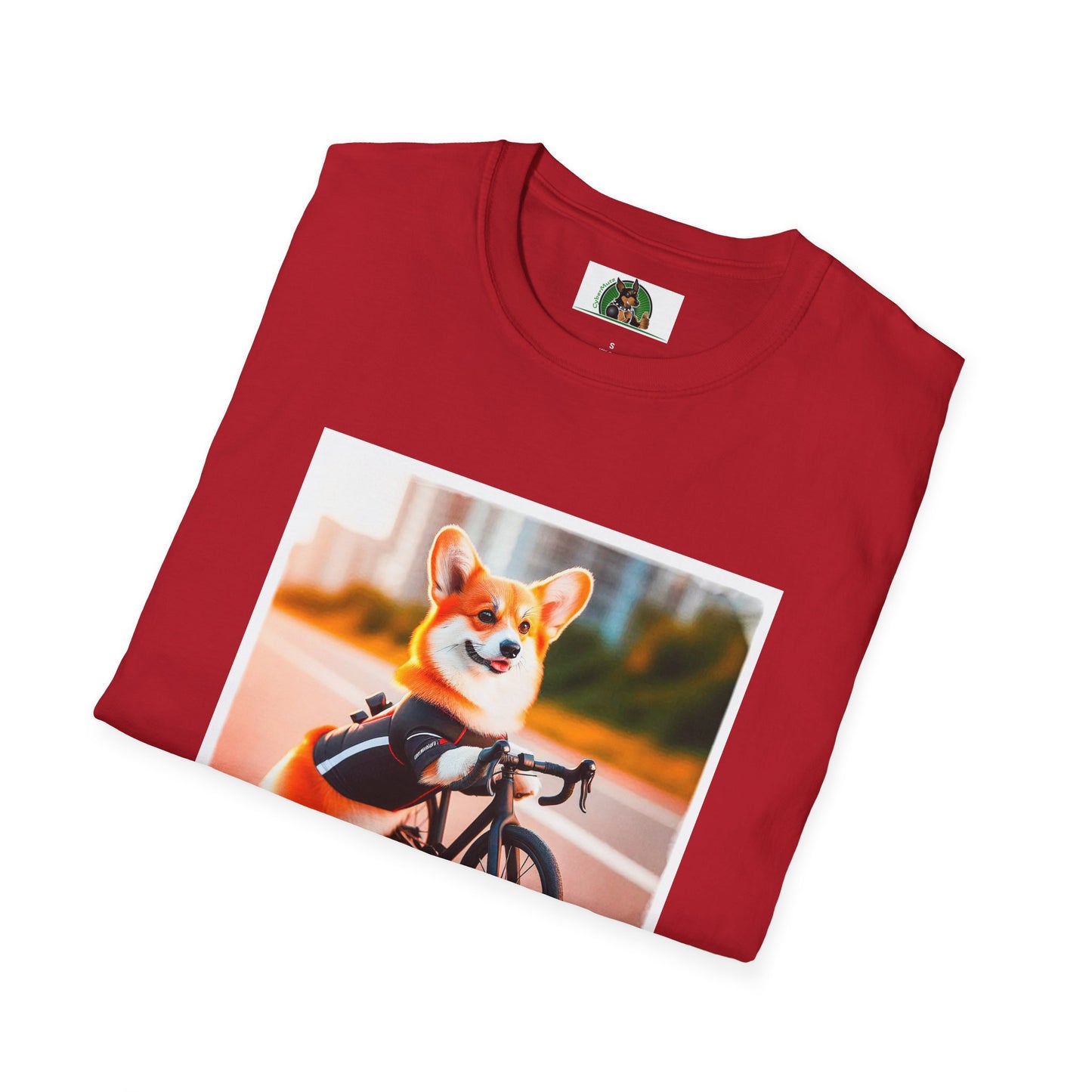 Pembroke Welsh Corgi tiny bike shirt