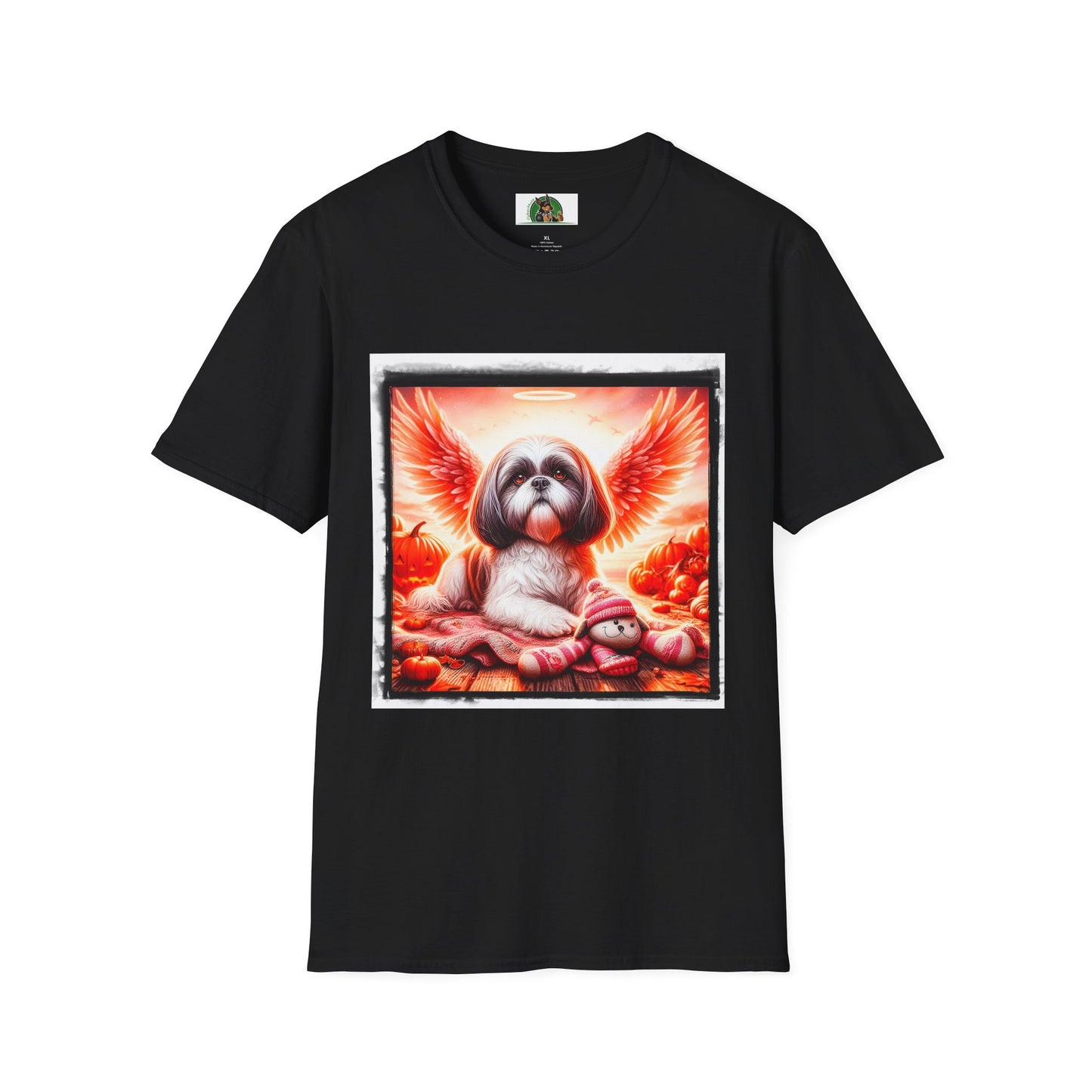 Shih Tzu heavenly sngel shirt T-Shirt Printify XS Black