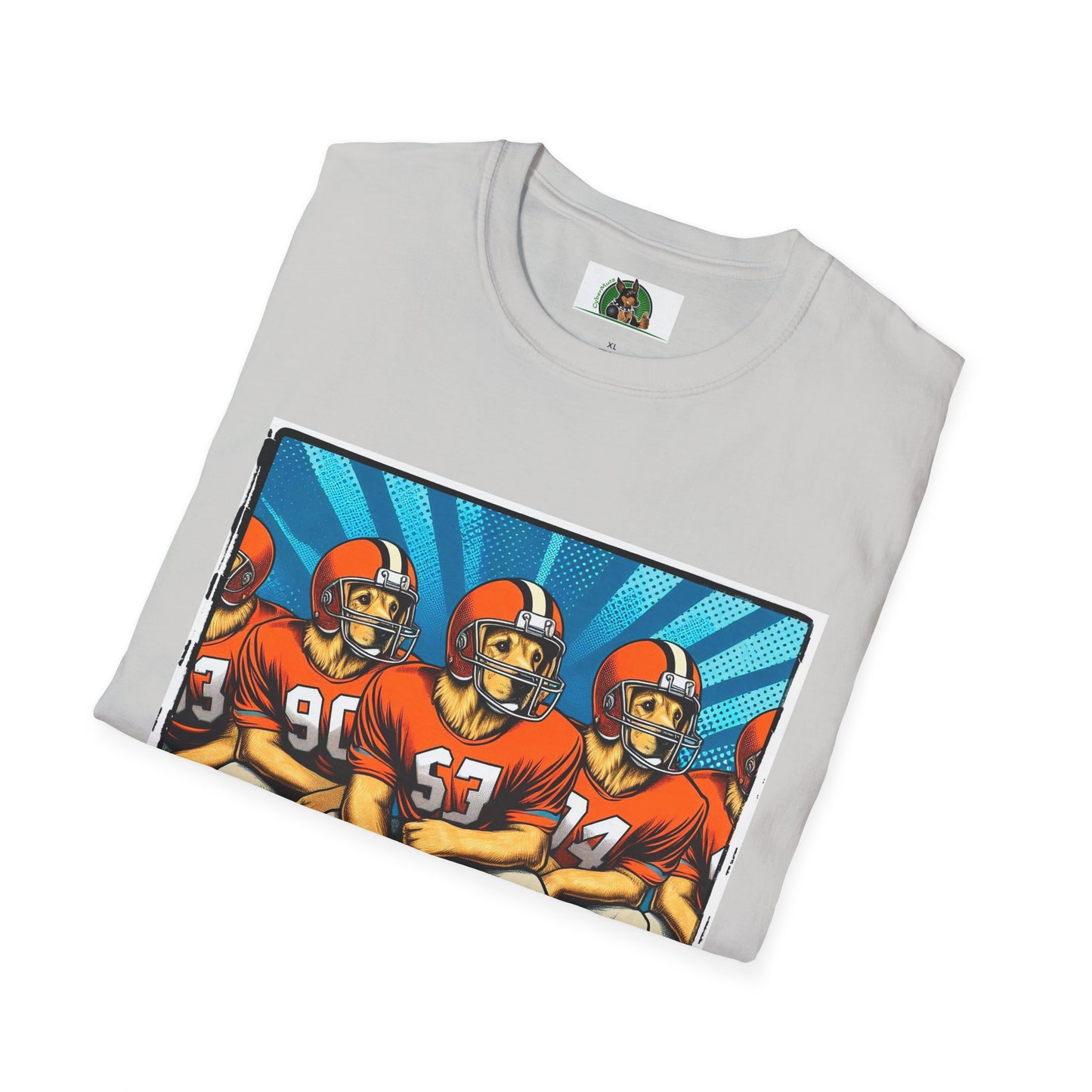 Golden Retriever football sports team shirt