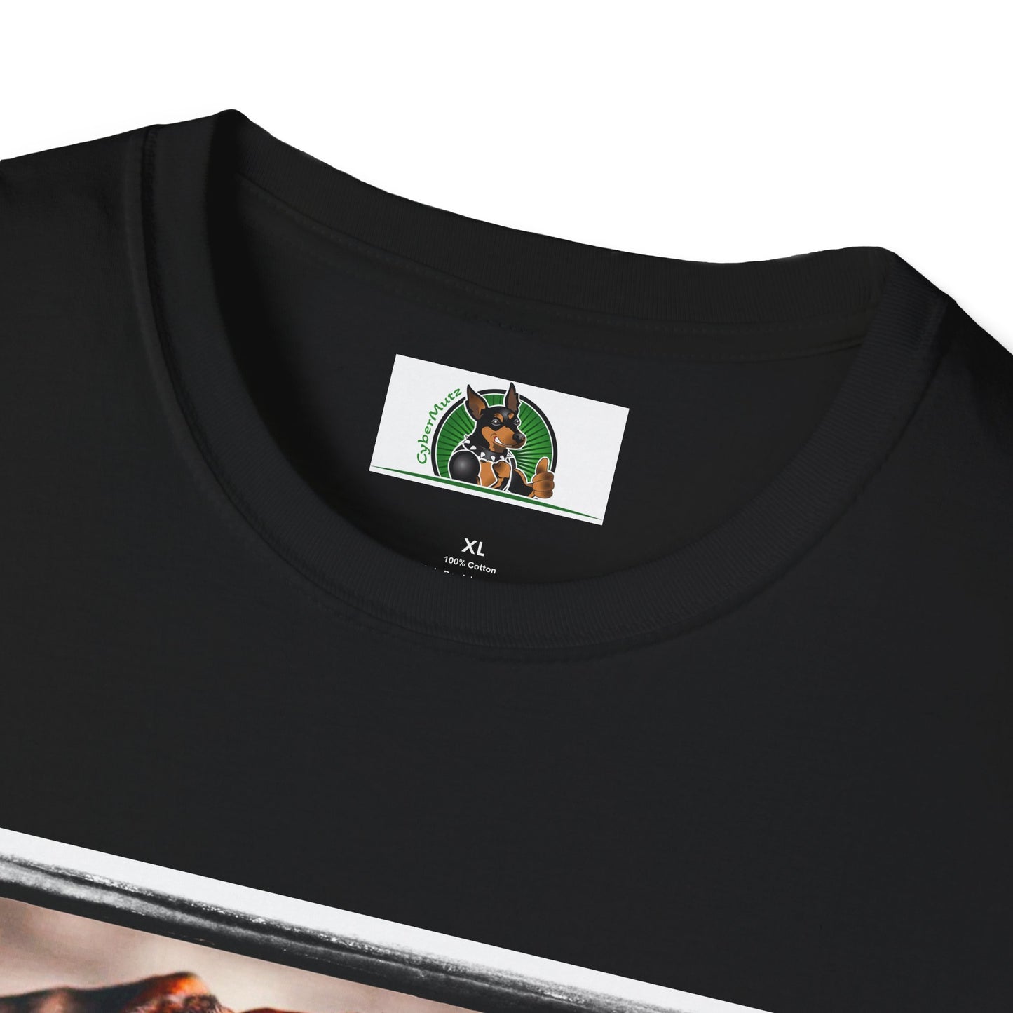 Boxer Dog In Suit Shirt T-Shirt Printify