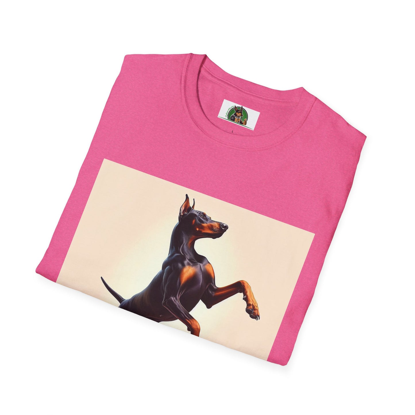 Dancing Doberman Unisex T-Shirt