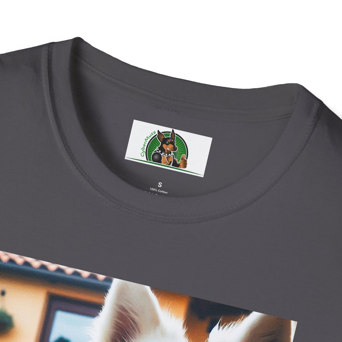 German Shepherd pretty fluffy boy shirt T-Shirt Printify
