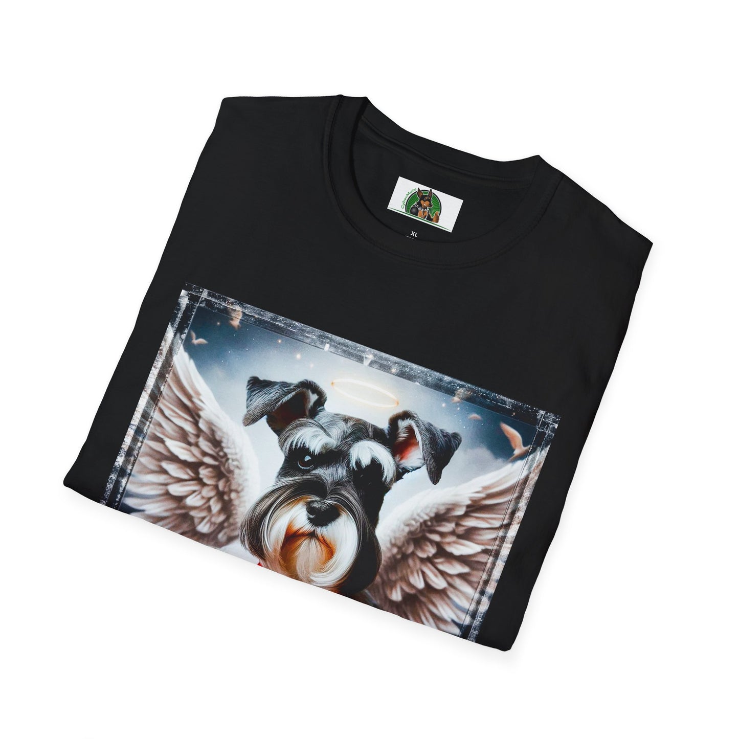 Miniture Schnauzer heavenly Angel shirt T-Shirt Printify
