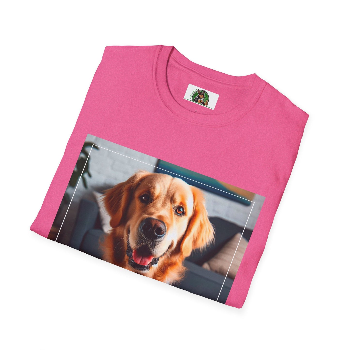 Golden Retriever working professional shirt