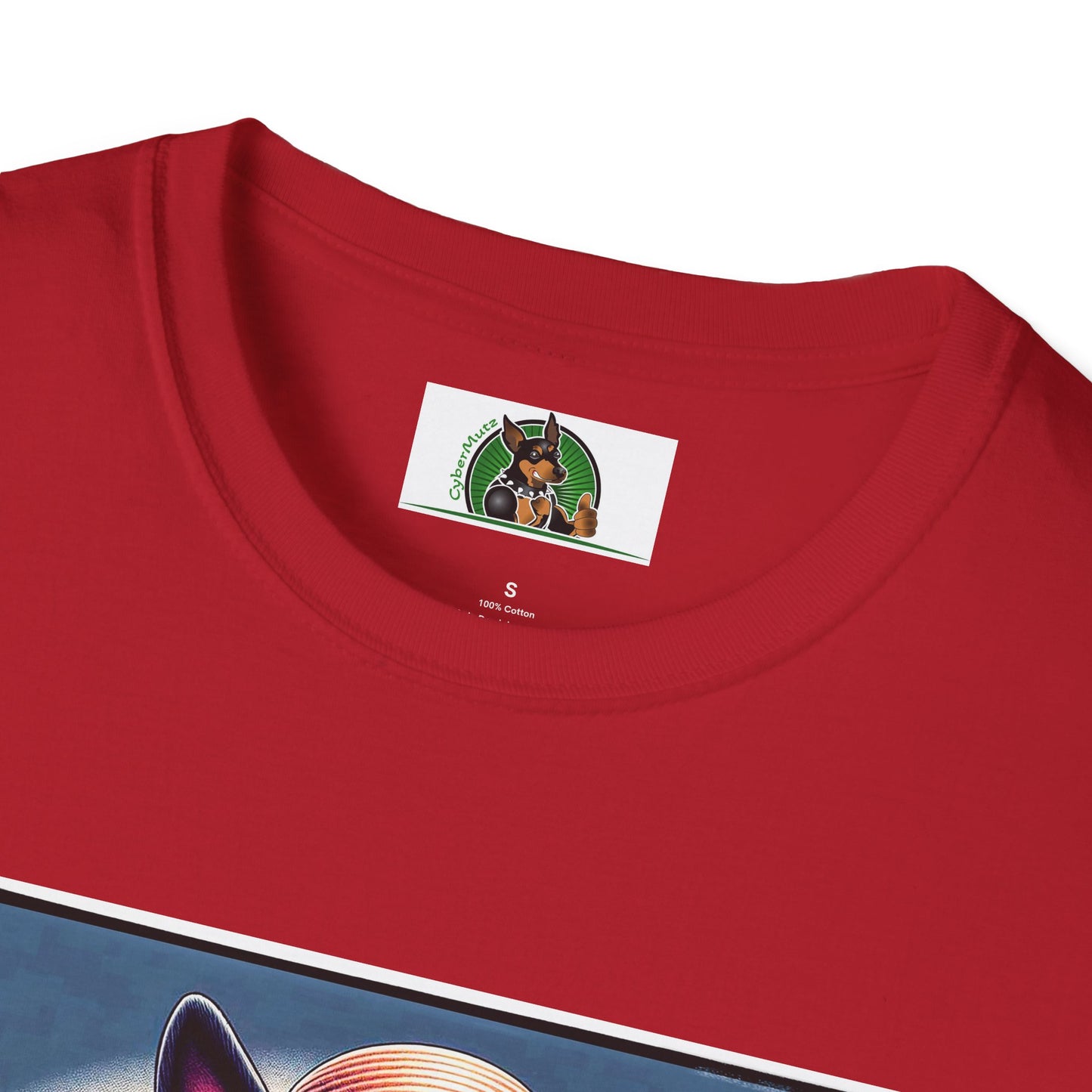 Boston Terrier Blonde Surfer Girl Dog T-Shirt Printify