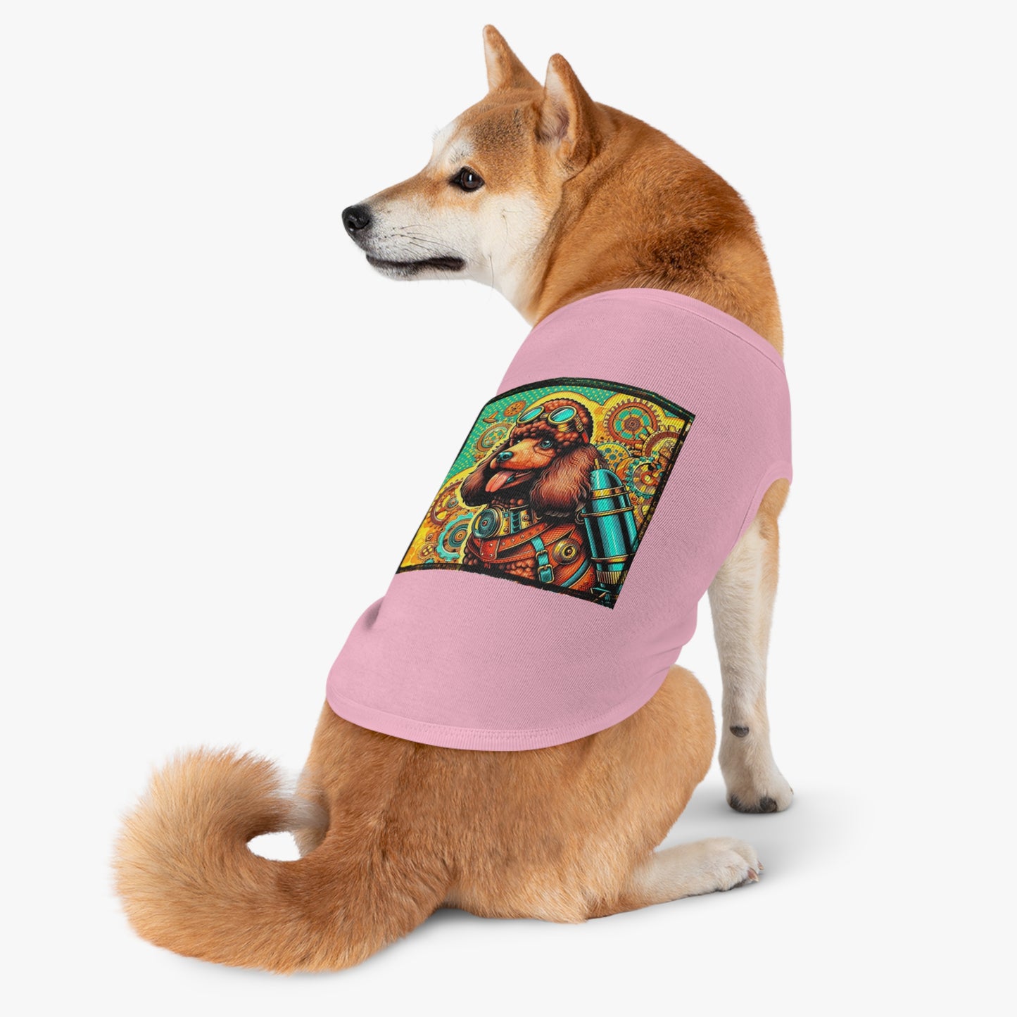 Pet Tank Top Poodle Pets Printify
