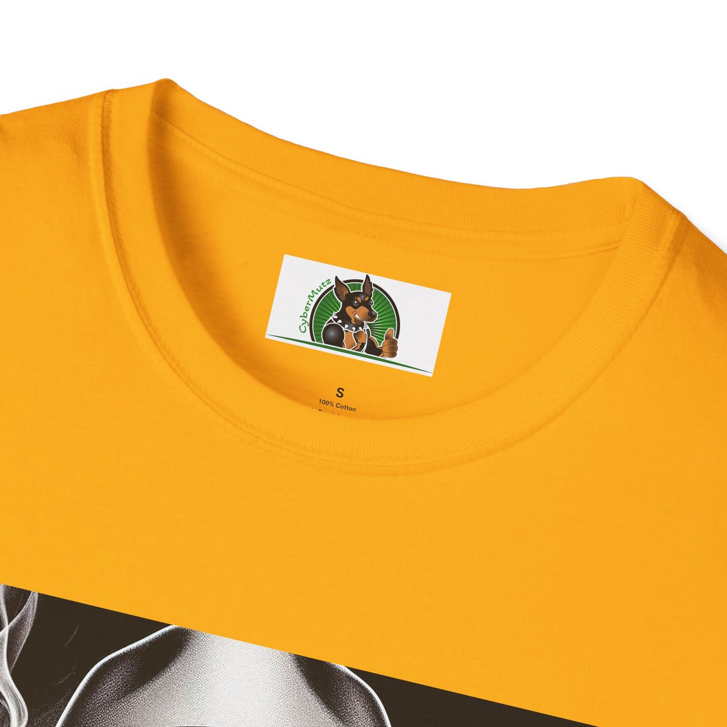 Boston Terrier Dog Smoking Pipe Drinking Whiskey T-Shirt Printify