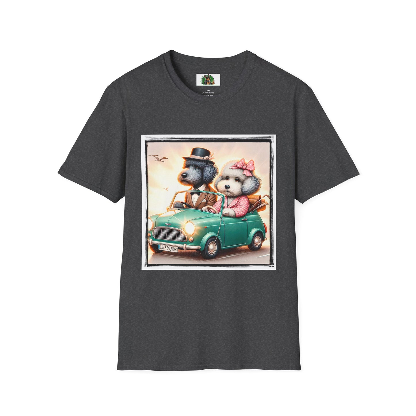 Wacky Shepadoodle T-Shirt Printify XS Dark Heather