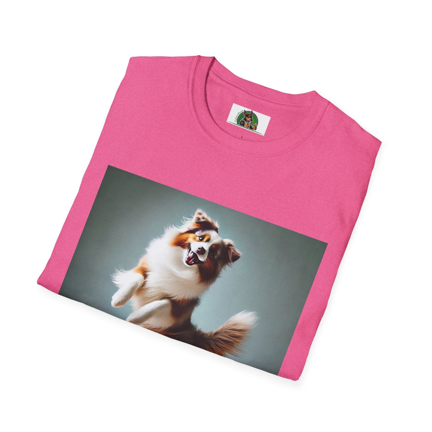 Dog Lover T-Shirt - Dancing Dog Australian Shepherd