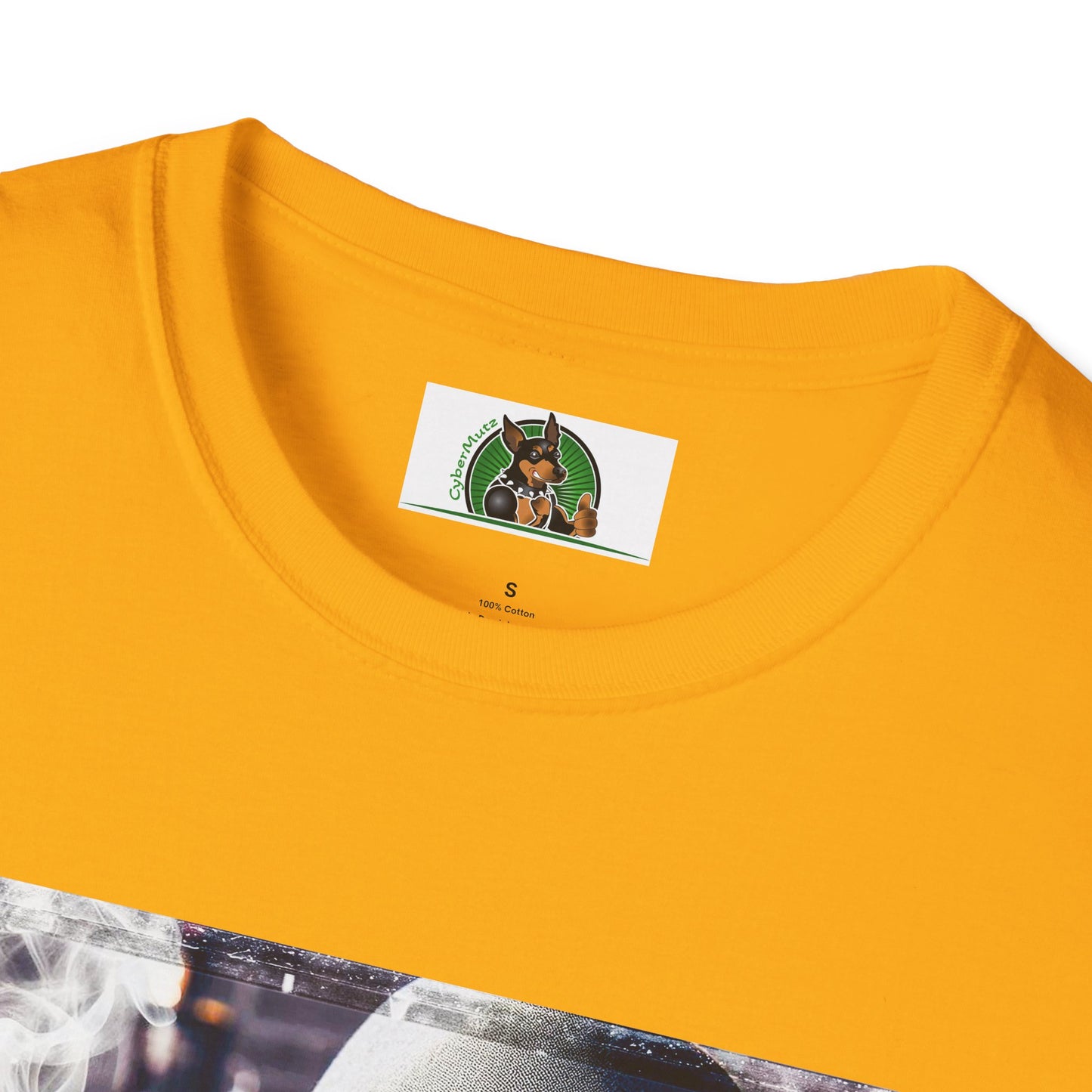 Tzu smoking and drinking shirt