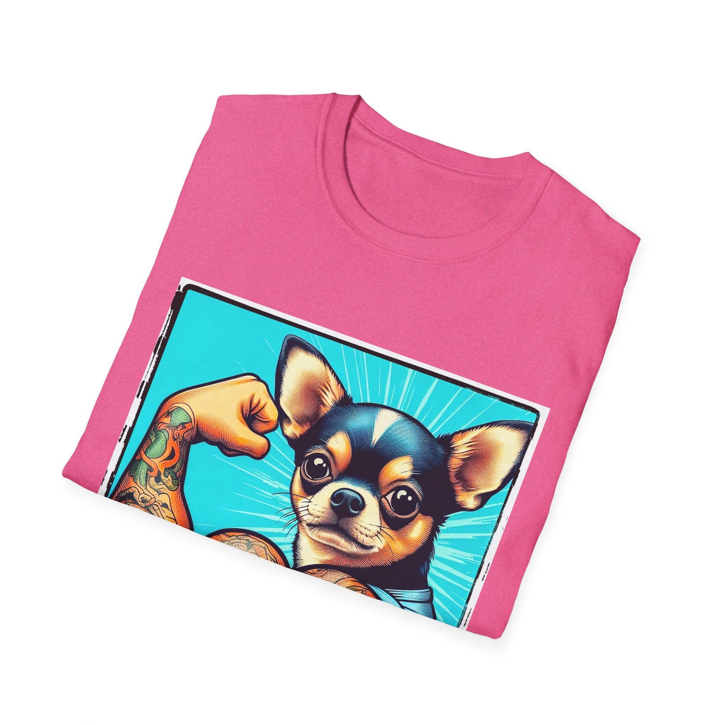 Chihuahua gym rat t shirt