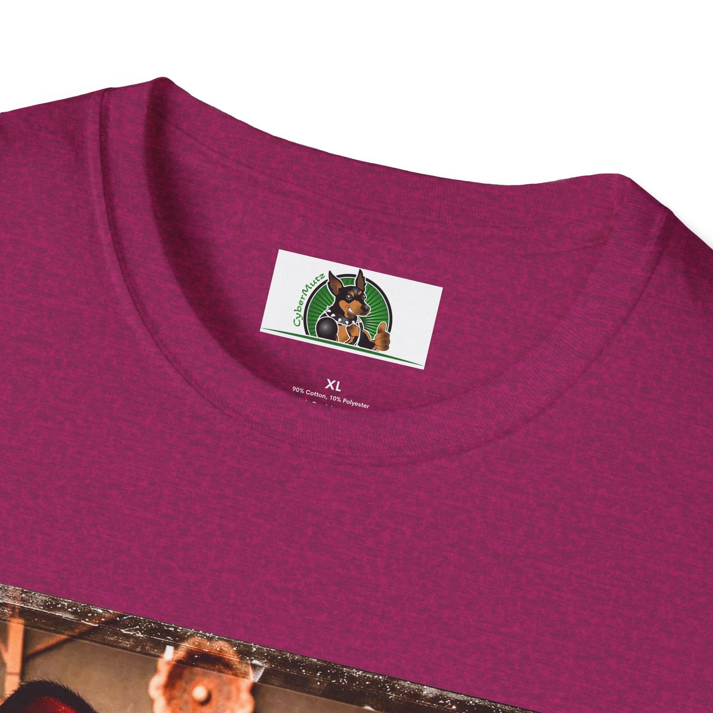 Min Pin T-Shirt hippie dude