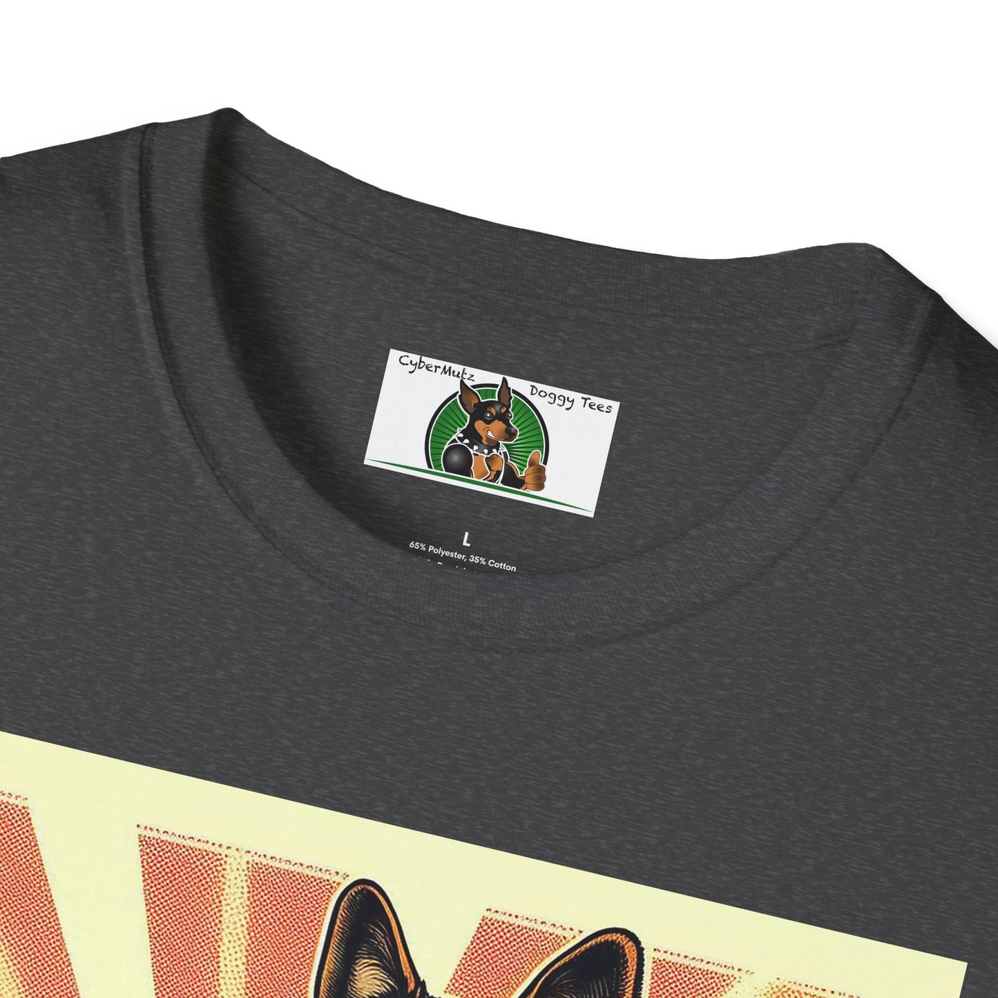 German Shepherd in a Wacky Little Car T-Shirt Printify