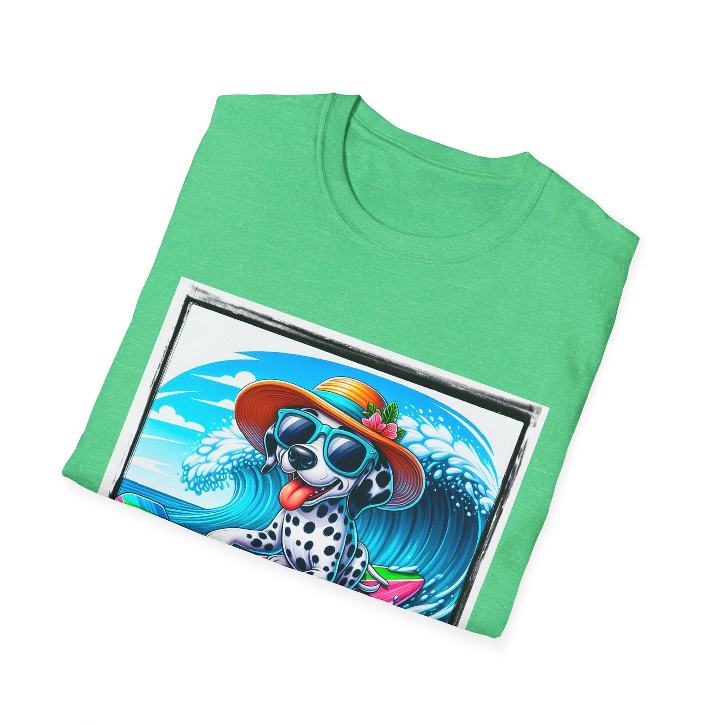 Dalmatian beach day t shirt