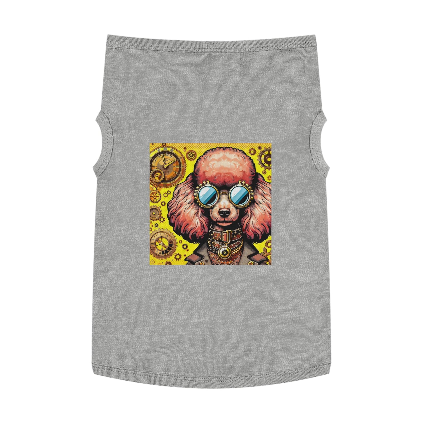 Pet Tank Top Poodle Pets Printify XL Heather