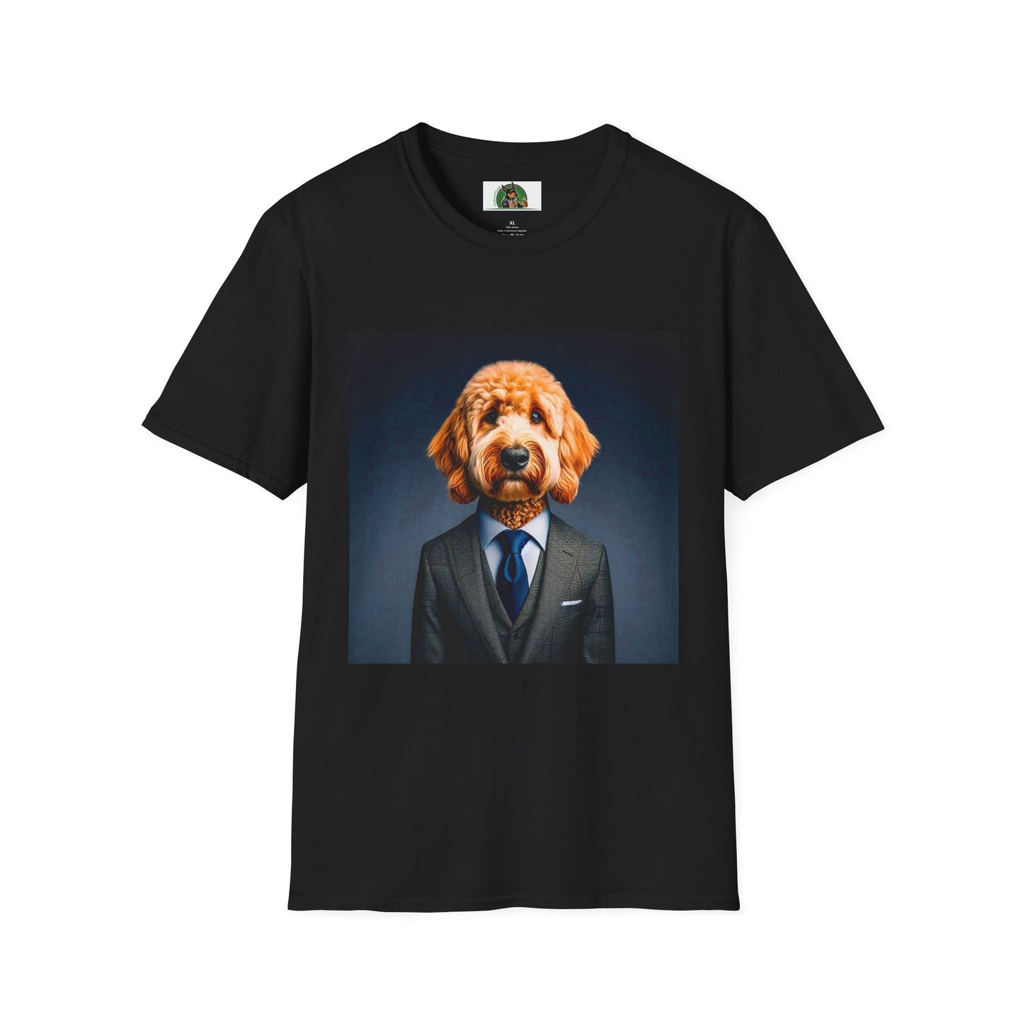 Golden Doodle professional businessman T-Shirt Printify XS Black