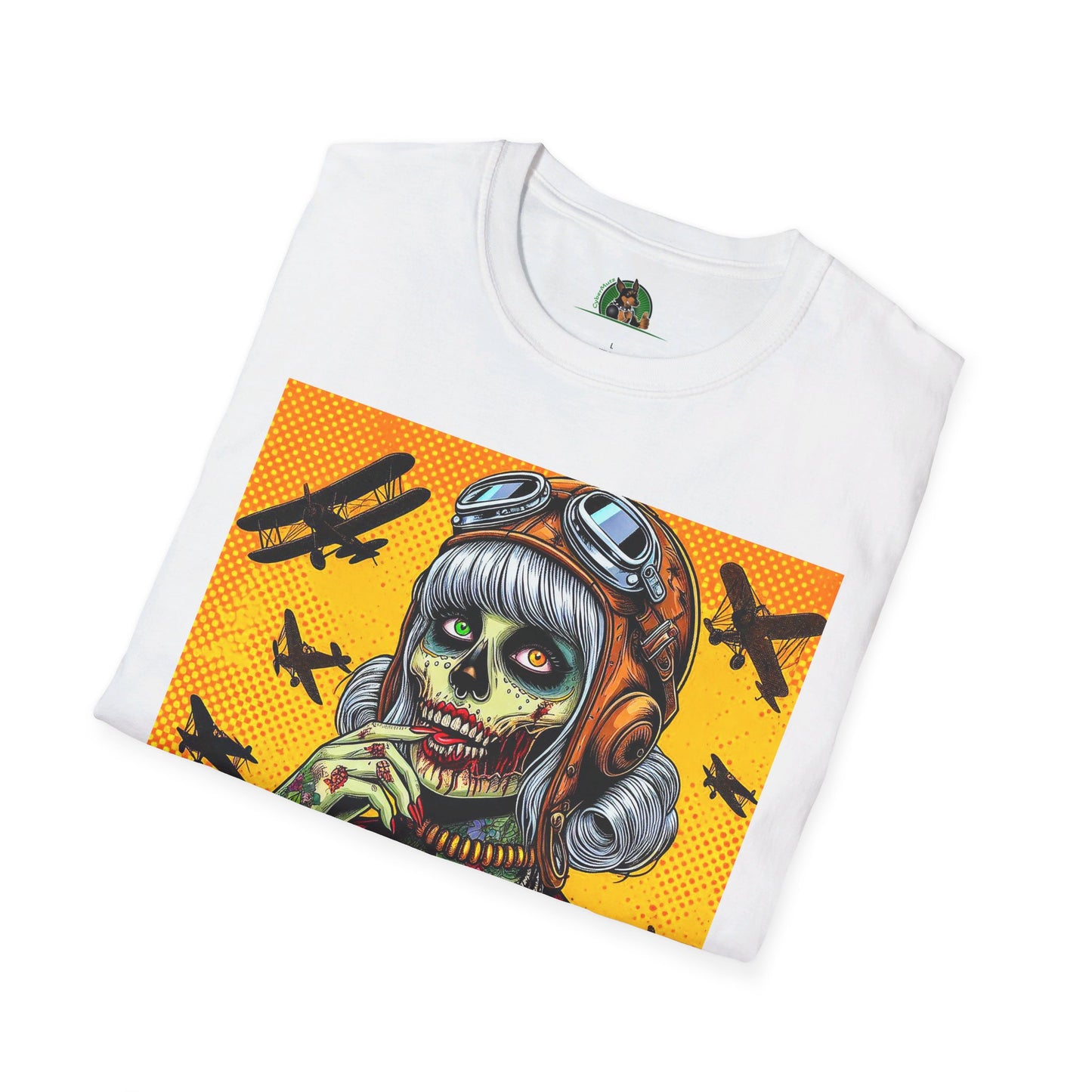 Zombie Girl T-Shirt Printify