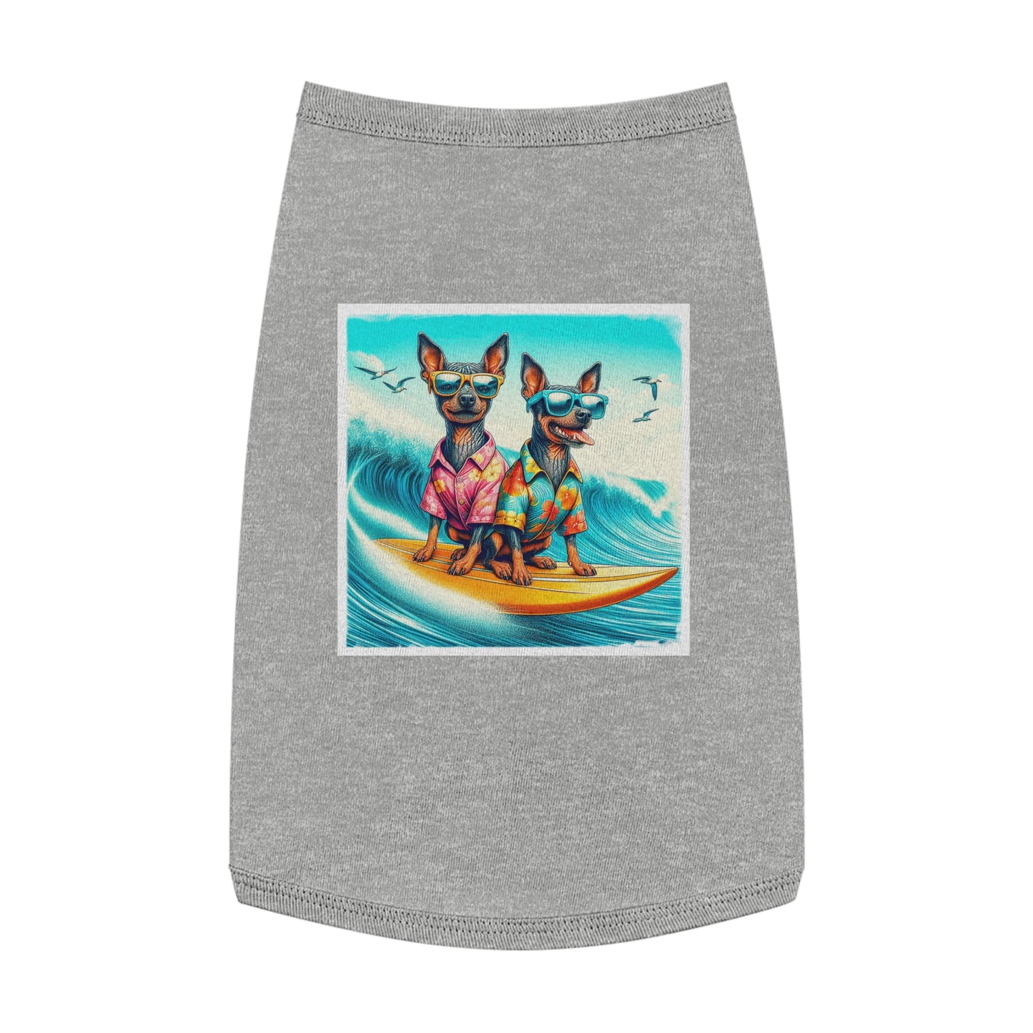 Mexican Hairless surfimg cutie shirt Pets Printify L Heather