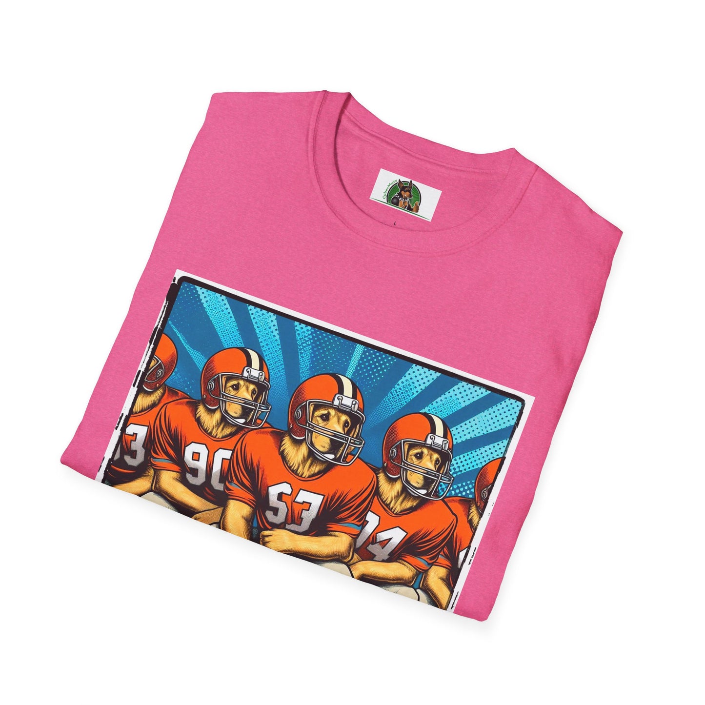 Golden Retriever football sports team shirt