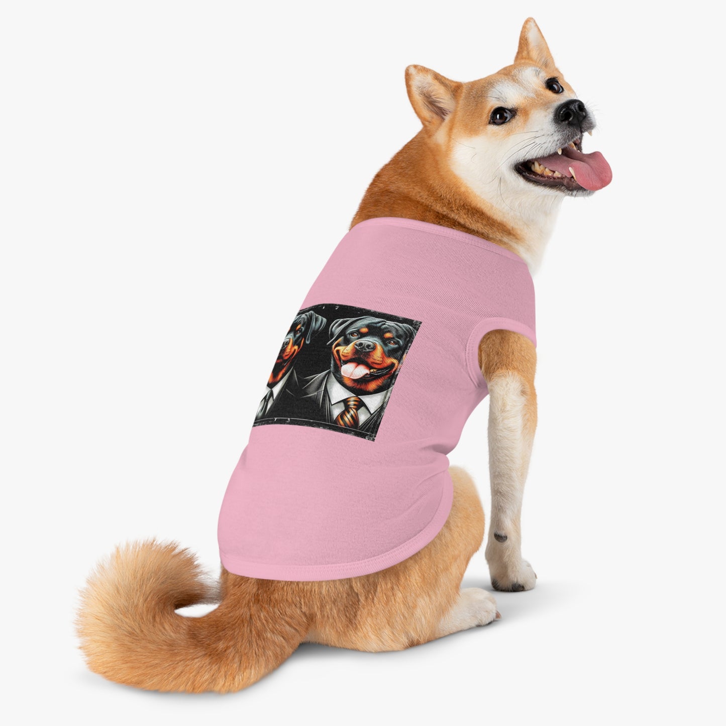 Pet Tank Top Rottie two suits