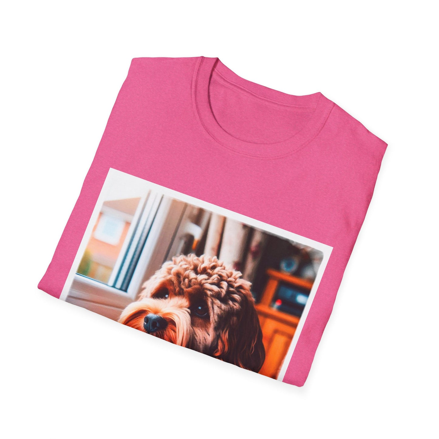 CockerPoo window watching t shirt